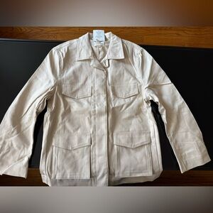 H&M Cream Utility Jacket